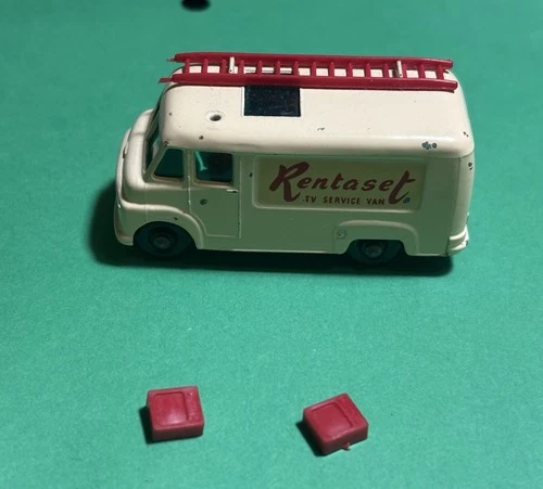 Matchbox Lesney No. 62 T.V. Service Van Rentaset Vintage 1963
