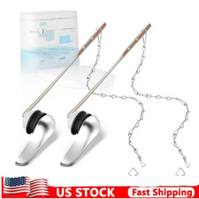 2 Pack Toilet Handle Replacement Kit, Universal Front Mount Toilet Flush Lever R
