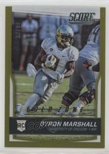 2016 Score Rookies Jumbo Gold Zone 32/99 Byron Marshall #380 1be