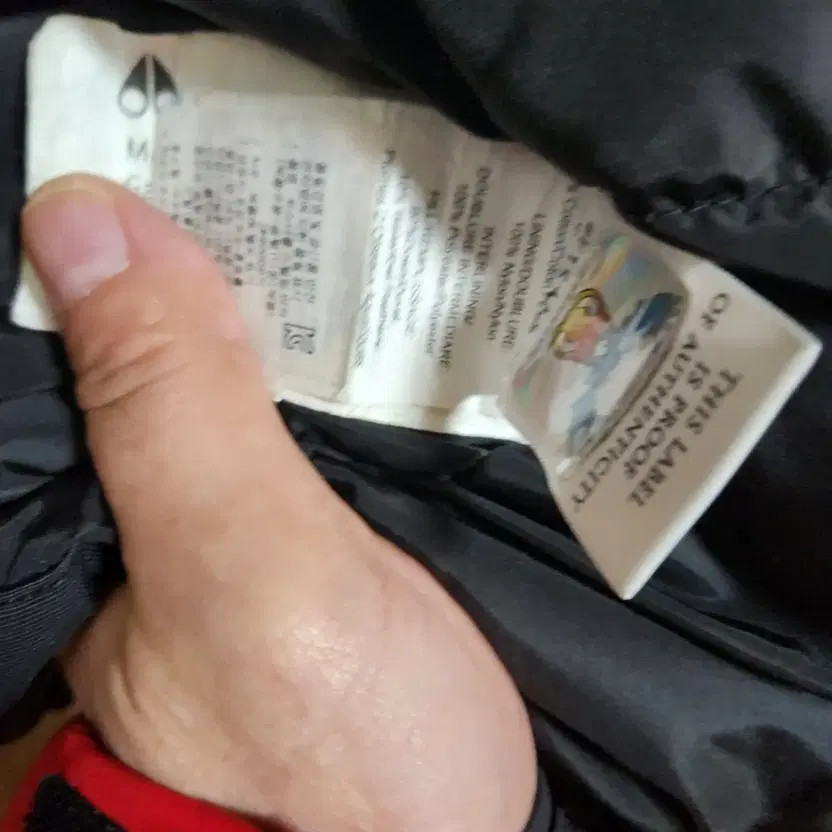 Moncler Men’s Padded Coat in Black & White Fur thumbnail 2