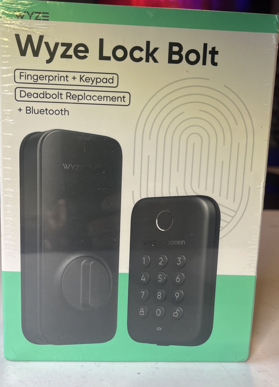 Wyze Lock Bolt Smart Deadbolt with Keypad WLCKB1 New Sealed