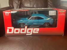 American Muscle 1969 Dodge Daytona Charger Blue Metallic/Black Wing 1/18 MIB