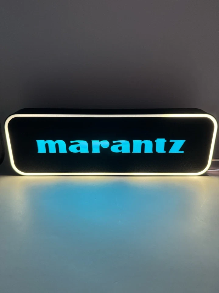Marantz Light Up LED Sign - Vintage Audio Stereo Equipment - USB Powered - Image 4 of 4