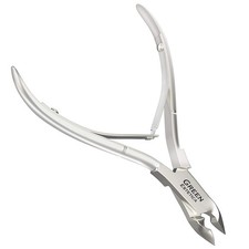 Professional Stainless Steel Cuticle Trimmer Silver Manicure Tool NEW