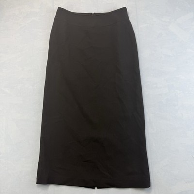 Mexx Women's Size 4 Wool Textured Pencil Skirt Burgundy Pink Tan Black