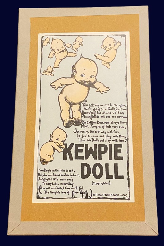 7 inch Bisque Kewpie Reproduction Made by Rose O'Neill Kewpie Japan -  Kewpies
