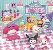 RE-MENT Sanrio Characters My Melody Kuromi Tokimeki DINER  2 Figures Read