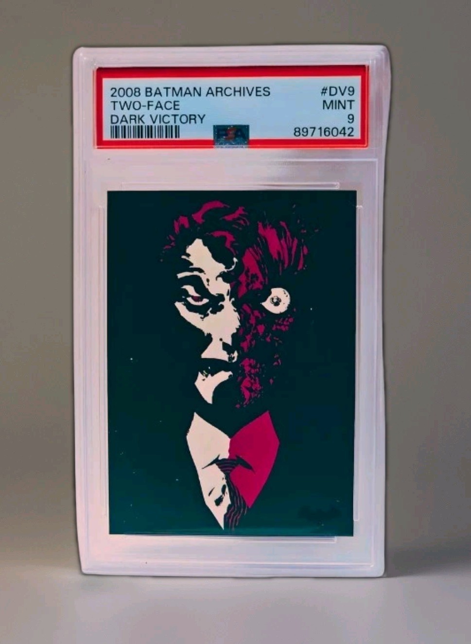 2008 Batman Archives - Dark Victory - Two-Face - PSA 9 MINT #DV9