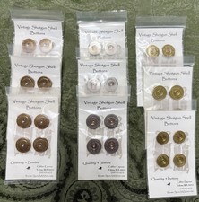 Vintage Remington 12ga. Brass Shell Buttons