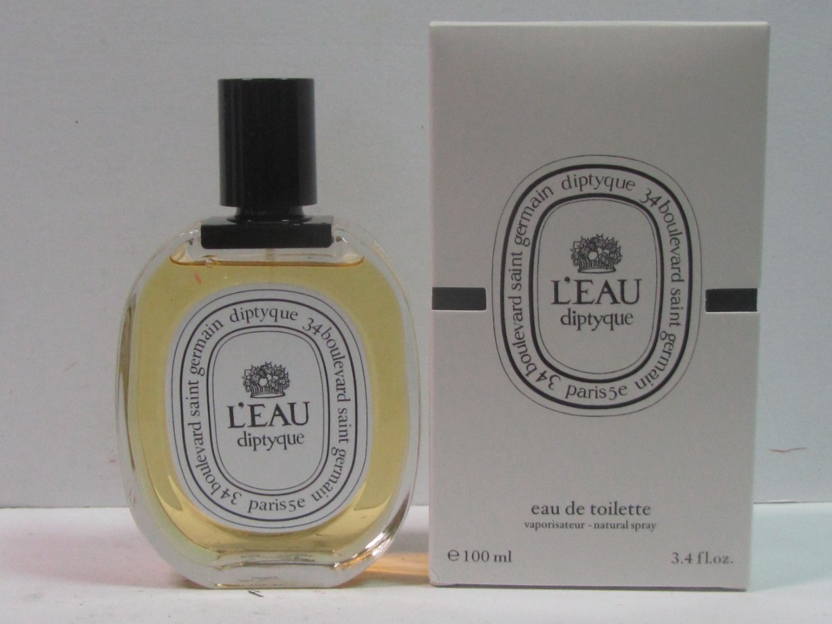 Diptyque L'Eau For Unisex 3.4 oz Eau de Toilette Spray New In Box