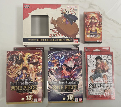 LEERE 5 One Piece Boxen SAMMLERBOXEN