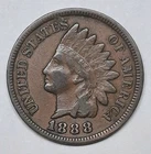 1888 Indian Cent--VG/FINE!