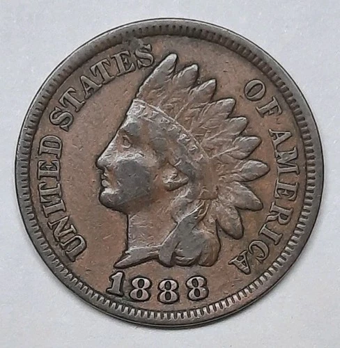 1888 Indian Cent--VG/FINE!
