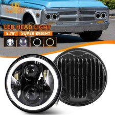 5.75" 5-3/4" Round LED Headlight for GMC C15/C1500 61-70 1971 1972 Pickup C2500