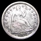 1842-O Seated Liberty Half Dime Silver ---- Stunning Rare Coin ---- #PP484