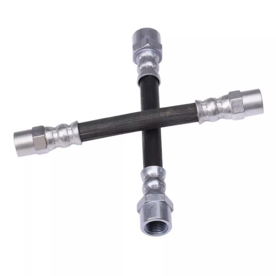 2Pcs Rear Brake Hydraulic Hose 34321162612 34321162616 For BMW 525i E39 E38 E31& Foto 4 de 4