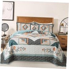 Cotton Quilts Queen Size Sets - Lightweight Queen 90  98 in B - Floral