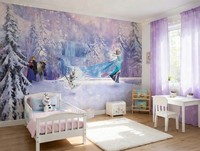 Disney Frozen Riesen Wandbild Fototapete MäDchen Kinderzimmer Deko 12X8.3 Ft