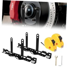 Wheel Alignment Tool Kit, Heavy Duty Toe Plates with Extension Arms,Front End 