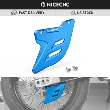 NICECNC Rear Brake Disc Cover Guard For Suzuki DRZ400SM DR-Z400SM 2005-2024 Blue