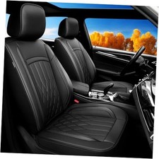 Car Seat Covers Compatible with Kia Sorento 2007-2024 2025, Full Set Black-02