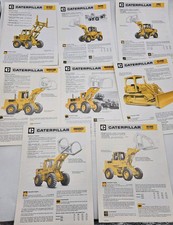 Vintage Caterpillar Brochure Lot Of Log Loader