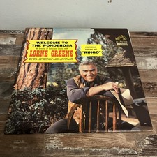 Lorne Greene - Welcome To The Ponderosa - RCA Victor LPM-2843 - Bonanza star