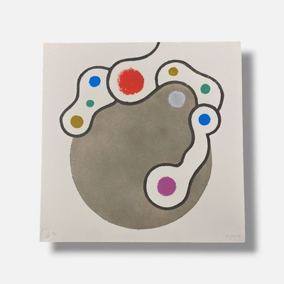 Vicente Rojo Almazán ''Islas De Luz'' 2004, 4-Piece Fine-Art Print Set, 50 x 50 cm