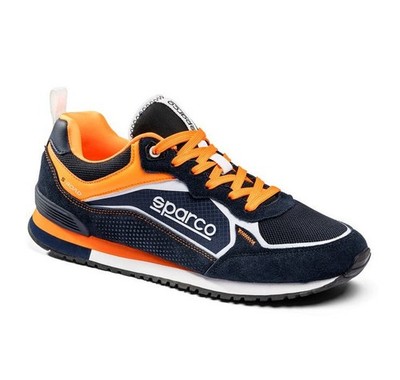 Sparco S-ROAD SNEAKER marineblau/orange Schuhe