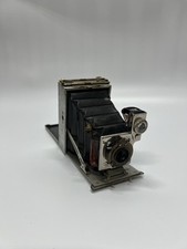 Vtg Eastman Kodak Premoette Jr 1910 Camera metal case  trim poor bellows Untest