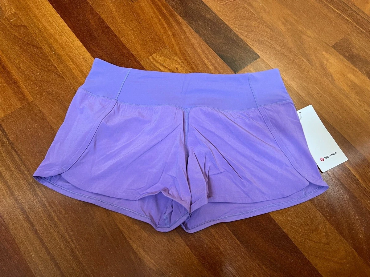 Lululemon Run Times Short II Size 8 Purple