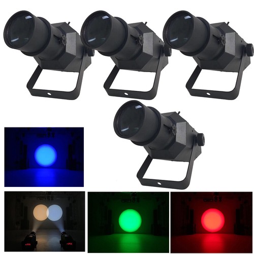 4x 60W DMX Led Profile Leko Light Zoom Spot for DJ Stage Wedding Event Club Show - Picture 23 of 44