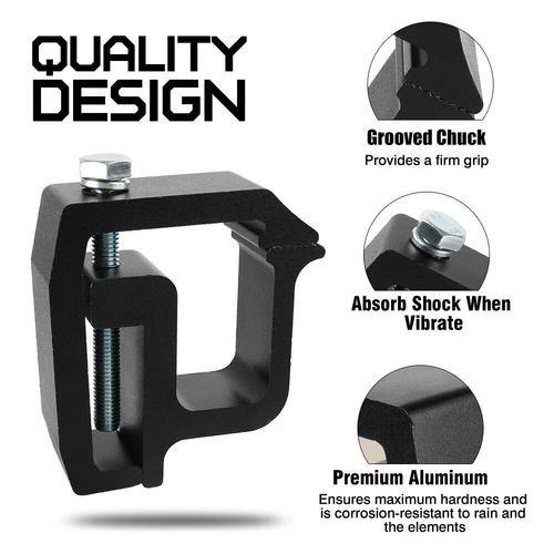 6PCS Ute Canopy Mounting Clamps Removable G Clamps fit most Truck Cover Cap NEW - Bild 6 von 15
