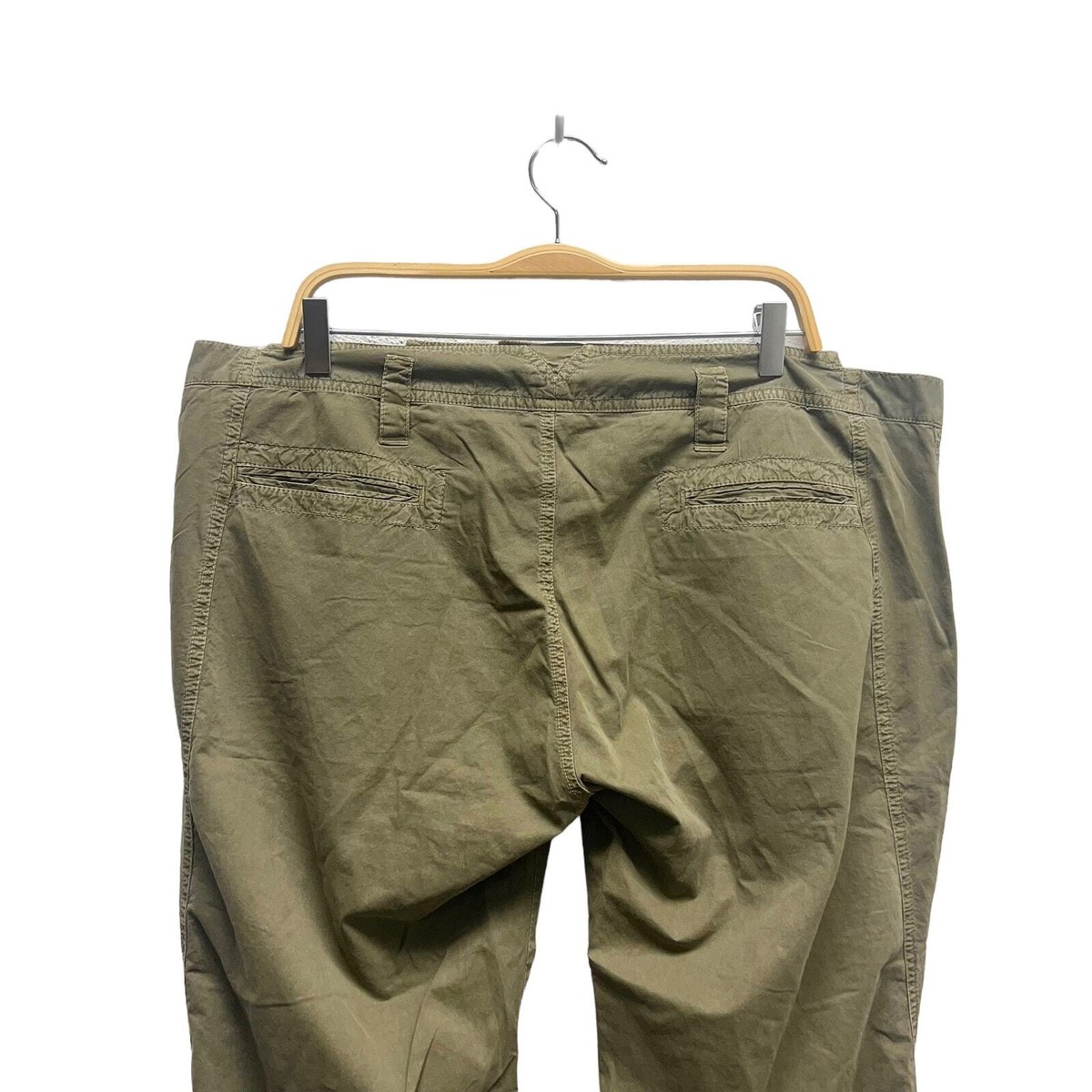 NWOT Ermanno Scervino Cotton Green Pants Men's Size 52 (42