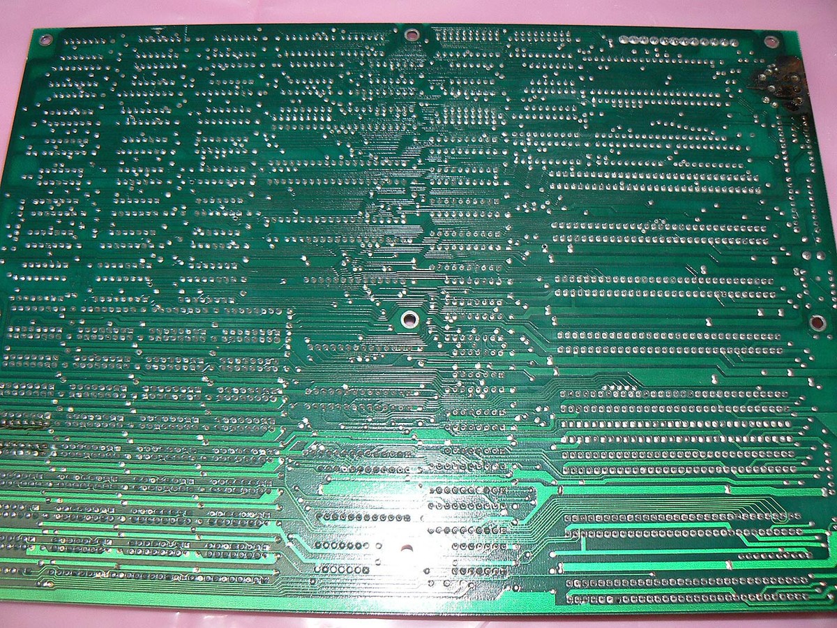 Carte Mère 286 TURBO 6/8/10 MHZ Copyright 1986 WTF 860104