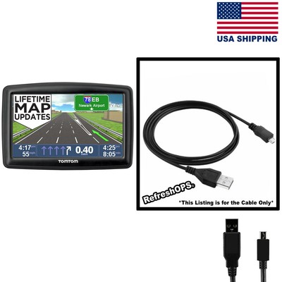 TOM TOM Start 50 TM Portable Navigator GPS USB Cable Transfer Cord Replacement