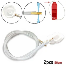 2pcs - Aerosol Nozzle Extension Hose For Aerosol Cans Spray 50cm Hose Wand 360°