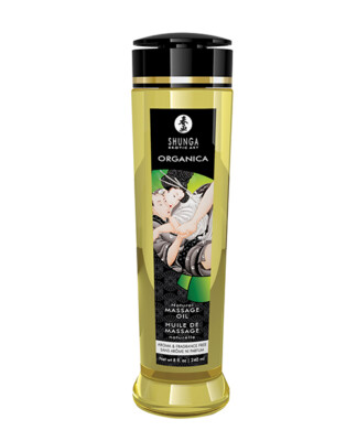 Shunga Organica Kissable Natural Massage Oil 8 Oz