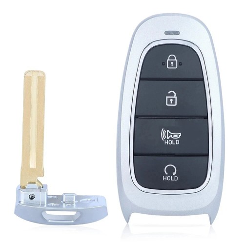 Llave remota Smart Prox para Hyundai Santa Fe 2021 2022 llavero 95440-S2500 4 botones - Imagen 2 de 3