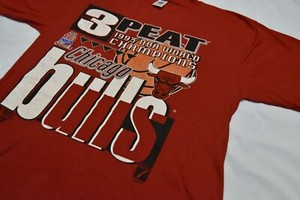 chicago bulls 3 peat shirt
