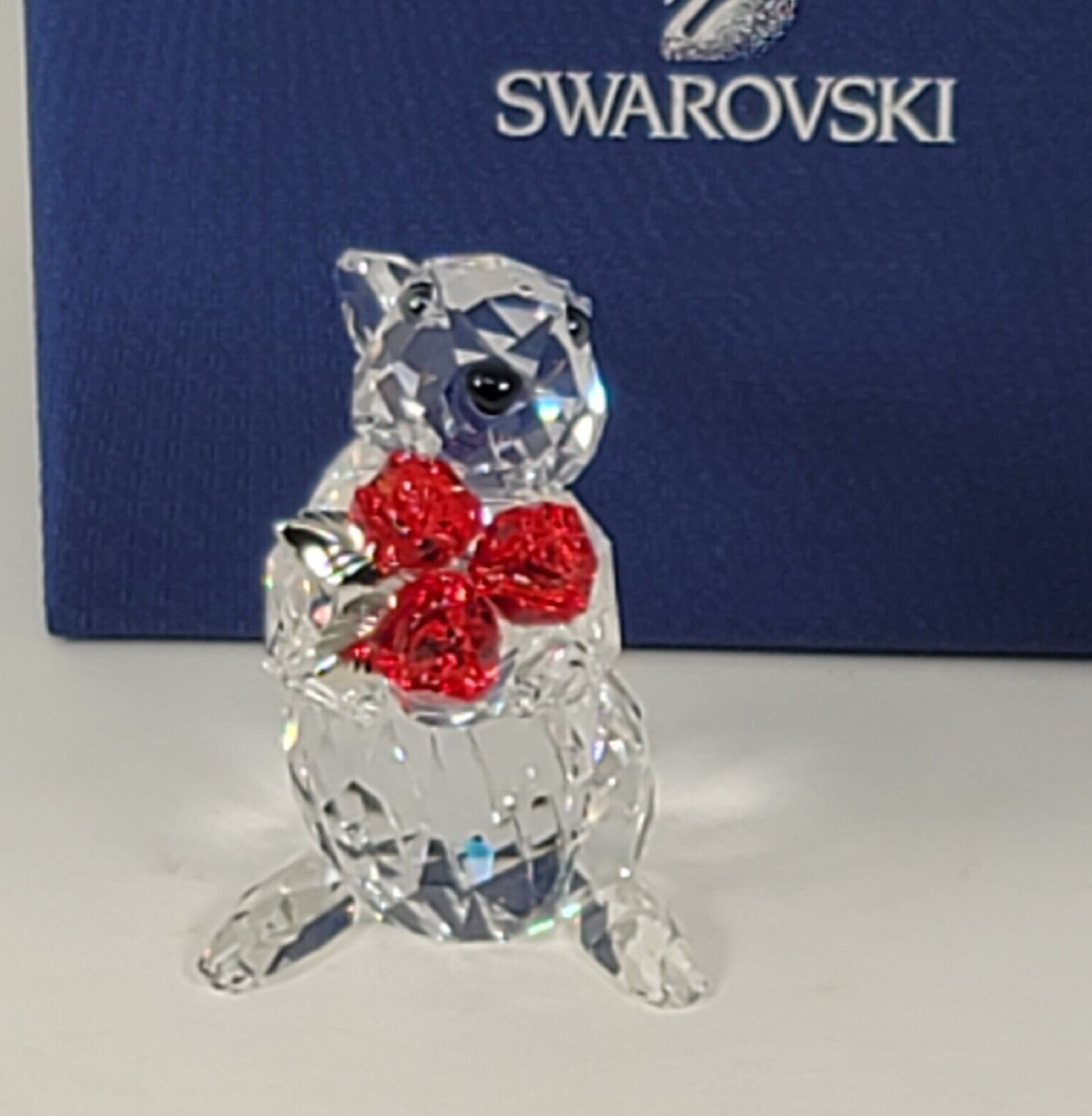 限定 5060448 Swarovski Swarovski Rabbit with Roses (5063338) In Original Fitted Box