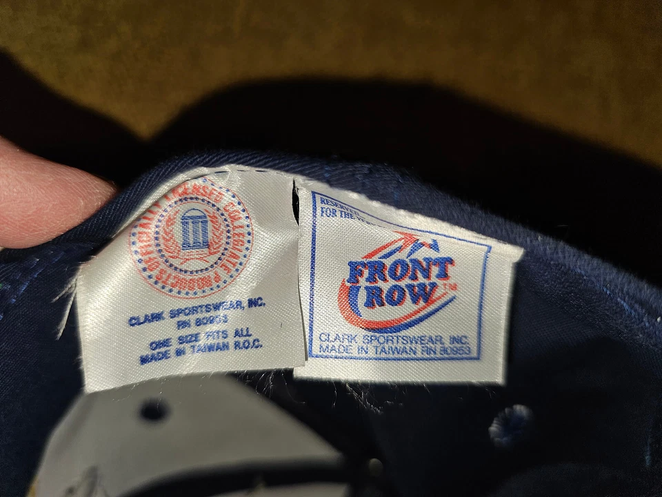 GEORGIA TECH CAP FRONT ROW CLARK SPORTSWEAR NEW NEVER WORN RETR0 COOL - Image 4 of 4