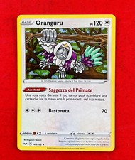 Lotto Carte Pokémon Oranguru 148/202 Rara Holo MINT Spada E Scudo