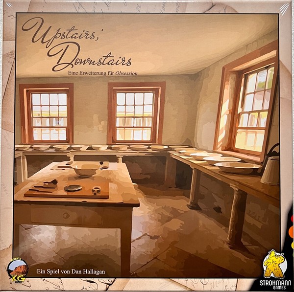 Obsession Upstairs Downstairs Strohmann Brettspiel Kennerspiel Familienspiel-image