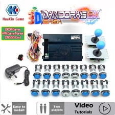 Pandora Saga 3d EX 10000 in 1 - Arcade Cabinet HDMI/VGA WIFi LED Full Blue
