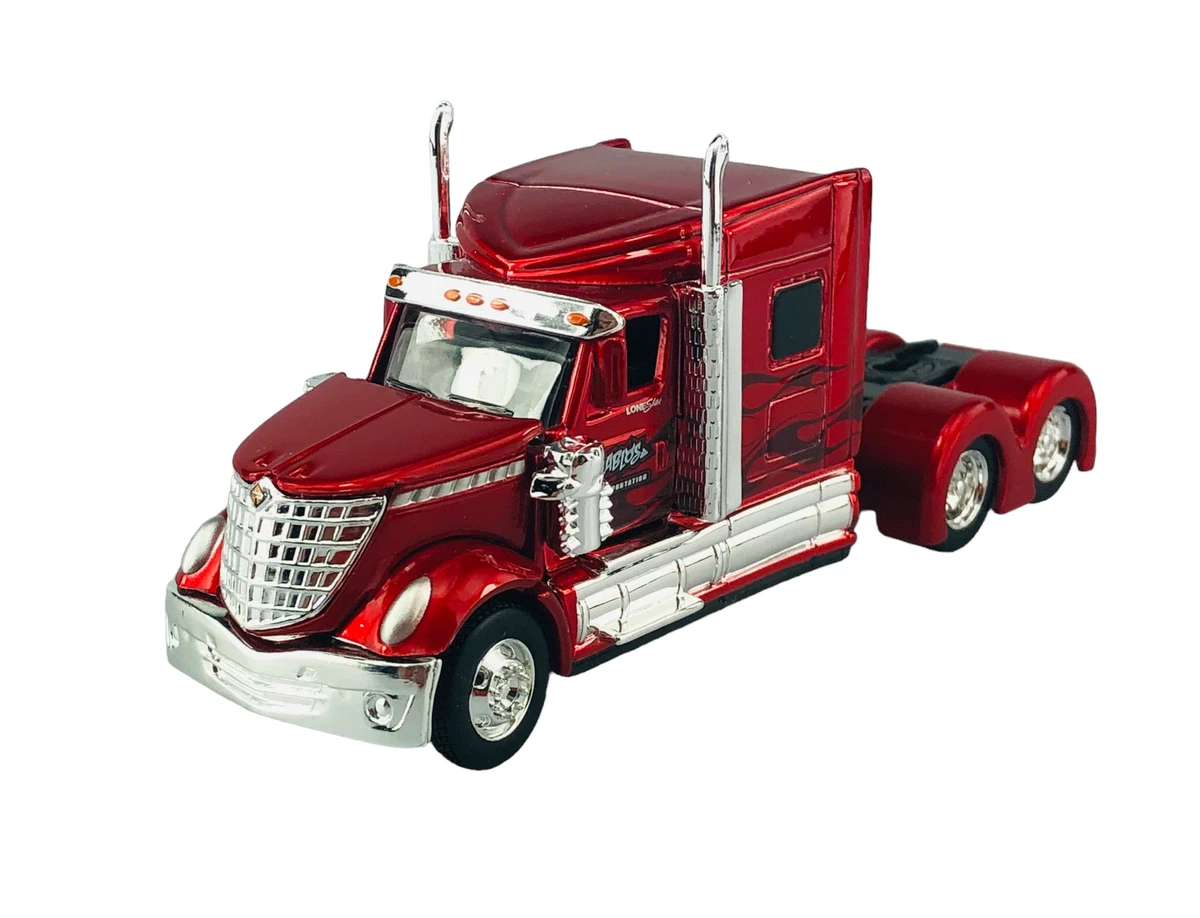 MAISTO INTERNATIONAL LONESTAR RED CUSTOM RIGS 1 64 DIE CAST METAL