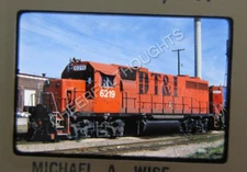 Original '84 Kodachrome Slide DTI Detroit Toledo Ironton GTW 6219 GP38     38Z47