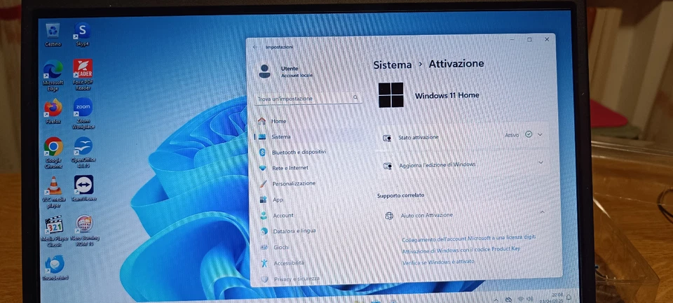 asus pro59l intel pentium dual core t3400 SSD 480gb win 11 home - Immagine 2 di 4