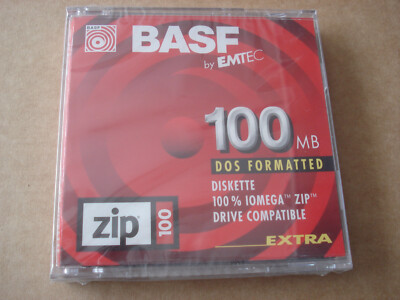 IOMEGA Zip 100 Diskette, IBM compatible disk, NEU, eingeschweißt, 100 MB