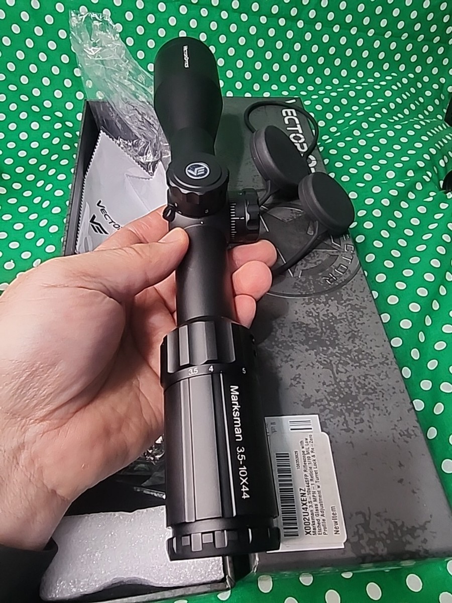 VECTOR OPTICS MARKSMAN 3.5-10X44 30MM SCOM-04 MATTE RIFLE SCOPE